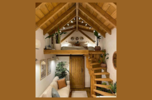 Decoração minimalista para casas pequenas, decorada no estilo minimalista, com móveis claros, plantas e iluminação natural destacando o ambiente.