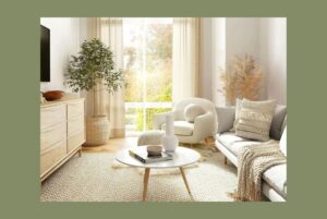 Estilo escandinavo, como decorar sua casa com móveis claros e plantas verdes.