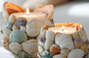 Velas artesanais.