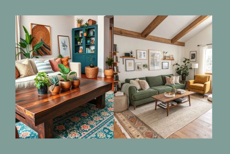 como misturar estilos na decoração